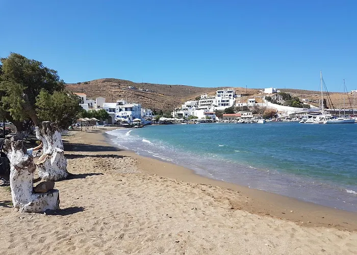 Seafront Alos Gem - Loutra Seaview Escape Апартаменты Лутра