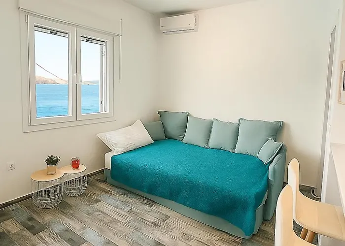 Lägenhet Alos Seafront Gem - Seaview Escape Loutrá